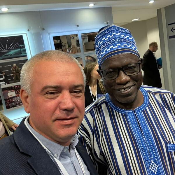 Photo with Ouedraogo